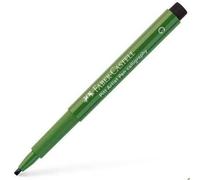 Artist Pen Faber Calligraphie pointe C col vert chrome