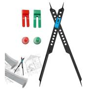 Artist Proportional Divider - Architect Scale Ruler Proportional Divider | Multi-functional Drawing Ruler | Dividers Drawing Tool for Artists, Scale Value Finder, Color Wheel & Artists View Catcher