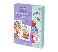 ARTISTA 9301934 - Kit de bricolage pour quilling - Kit créatif pour enfants - Dans une boîte de rangement pratique