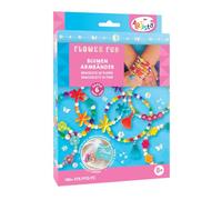 ARTISTA 9342995 Kit de bricolage avec bracelets et fleurs pour enfants à partir de 8 ans