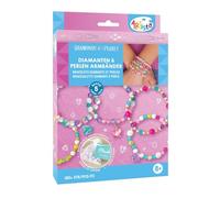 ARTISTA 9342996 Kit de bricolage avec diamants et perles, bracelets, bijoux pour enfants à partir de 8 ans