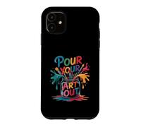Artiste Art Make Art Painter Teacher Artsy Versez Your Art Out Coque pour iPhone 11