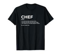 Artiste Chef Qui Travaille avec de la Nourriture et de l'humour de Cuisine au feu T-Shirt