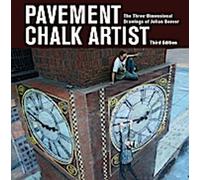 Artiste de la craie de trottoir