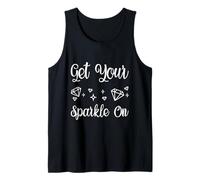 Artiste De Peinture De Diamant Get Your Sparkle On Diamond Débardeur