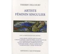 Artiste féminin singulier