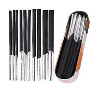 Artiste Fusains Coller Crayon au Fusain Willow Vine Fusain Croquis Noir Doux Fournisseur D'art pour Le Dessin 4 Tailles, Paquet de 10