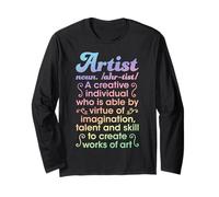 Artiste Noun Définition Creative Kids Boys Girls Dictionnaire Manche Longue