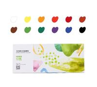 Artiste Peinture Aquarelle Pour Les Adultes Pour Débutants Artistes Artistes Aquarelle Tubes Pigments De 12 Ml/Tube Peindre Des Pigments De Capacité