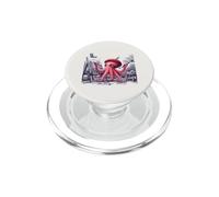 Artiste Pieuvre Peinture Récifs coralliens PopSockets PopGrip pour MagSafe