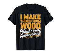 Artiste Scie Chantourner Menuiserie Art du Bois Artisan T-Shirt