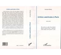 Artistes américains à paris 1914-1939 - Des artistes en quête d'une identité dans le contexte franco-américain d'une époque entre guerres et paix - Jocelyne Rotily - L'harmattan - Livre