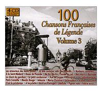 Artistes Divers - 100 Chansons Françaises de Légende Vol. 3 (Coffret 4 CD)