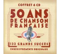 Artistes Divers – 50 ans de chansons françaises : 132 grands succès