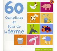 Artistes Divers - 60 Comptines et sons de la ferme (inclus un t dans le boitier de 28 à 32 pages)