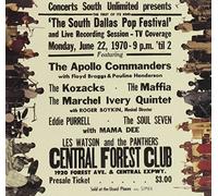 Artistes Divers - South Dallas Pop Festival - Live 1970