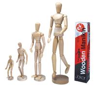 Artistes en Bois Mannequin Mannequin Amovible Réglable Membres Humaine cm Pouce 4 Tailles -, 4.5 Inch / 11.5cm Mannequin