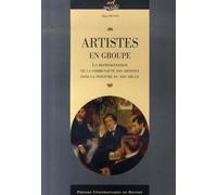 Artistes en groupe - Pur - Presses Universitaires Rennes - broché - Essai