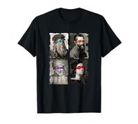 Artistes Renaissance Heroes Fun Humour Design T-Shirt