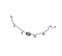 Artistic Heavy Duty Unisexe Montre Pendentif Collier Alliage Construction Clavicule Chaîne Vintage Charm Neckwear Bijoux Sweet and Edgy Alliage Montre Pendentif, a, taille unique
