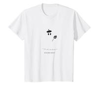 Artistic Phantom : béret Portant Un Spectre avec Palette T-Shirt, Enfant, Blanc, 4 Ans