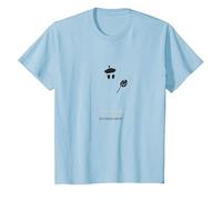 Artistic Phantom : béret Portant Un Spectre avec Palette T-Shirt, Enfant, Bleu Céleste, 10 Ans
