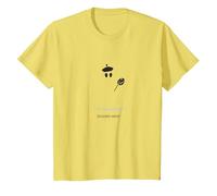 Artistic Phantom : béret Portant Un Spectre avec Palette T-Shirt, Enfant, Citron, 2 Ans