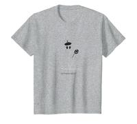 Artistic Phantom : béret Portant Un Spectre avec Palette T-Shirt, Enfant, Gris Chiné, 4 Ans