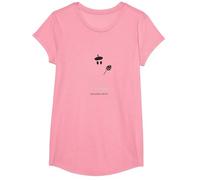 Artistic Phantom : béret Portant Un Spectre avec Palette T-Shirt, Fille, Rose, L