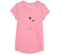 Artistic Phantom : béret Portant Un Spectre avec Palette T-Shirt, Fille, Rose, S