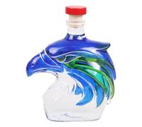 Artistic Seahawk Distributeur de boissons - Carafe en verre multifonction pour la maison, le pub, les cocktails, les fans de sport, les collectionneurs, les alcools, les décanteurs fonctionnels