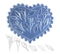 Artistics Moule à ongles en silicone robuste pour la fabrication de motifs et accessoires avec différentes longueurs d'ongles