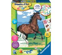 Artistique Coll-N° D'art M.F. Chevaux