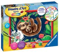 Artistique Numéro D'art - Moyen - Paresseux