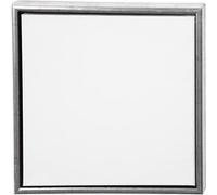ArtistLine toile avec cadre 44 x 44 cm argent Blanc G
