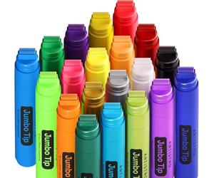 Artistro 20 Markers 15mm Felt Tip Pour Murals, Posters, Art Journals, Tagging et Calligraphie
