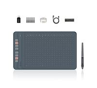 Artisul A1201 Tablette de dessin graphique 12 pouces 8192 niveaux de pression stylet sans pile, tablette de dessin numérique électronique, compatible avec Windows/macOS/Chromebook/Android