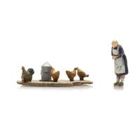 Artitec 5220010 - Z / 1:220 - Fermière Avec Des Poules - Neuf