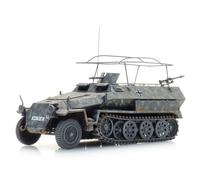 Artitec 6870481 - 1/87/H0 Sd.kfz. 251/3 Modèle C, Funkpanzerwagen, Camo-Grau