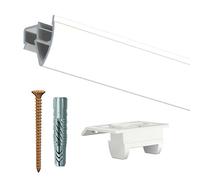 Artiteq - Cimaise Plafond Click Up Rail 200cm + Clips + vis & Chevilles multimatériaux - Cimaise Tableau Artiteq Blanc Mat à Peindre