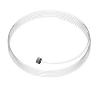 Artiteq Perlon Fil avec Glissière Economy - 200cm | Lot de 10 | Transparent | Pour Tableau Suspension Système