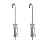 Artiteq - Set de Suspension Accrochage Tableau tiges 100 cm en U 2mm & Crochets 15kgs Arti