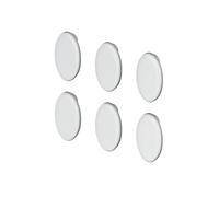 Artiviana Jeu de tampons amortisseurs de rechange d’abattant WC, T0508WH,