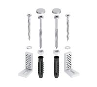 Artiviana Kit de fixation de rechange pour WC et bidet au sol, T0100WH,