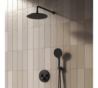 Artiviana Sorpresa Ensemble de douche avec mitigeur thermostatique PUSH, pour 2 sorties, R01FA014NE#Set1,