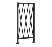 Artiz Rampe D'escalier en U, Rampe Décorative Polyvalente, Antidérapante Et Sécurisée, pour Escaliers Intérieurs, Vérandas, Terrasses, Lofts, Couloirs(Black-Platform,12PCS)