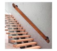 Artiz Rampes D'escalier en Bois, Kit De Rampes Rustiques en Bois, Antidérapant, Rampes Murales, pour Copropriété, Loft, Villa, Couloir, Jardin(1.2m/3.94ft)