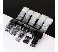 Artlalic 10 Rouleaux 2.5 * 60 cm Nouveau Noir Blanc Dentelle Transfert Feuille Nail Art Sexy Full Wraps Fleur Colle Adhésif DIY Manucure Styling Outils