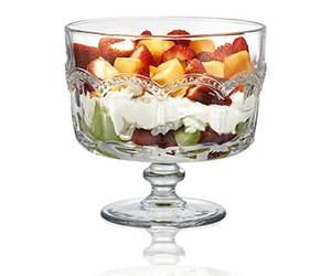 Artland - Bol à Bagatelle Pearl Ridge - 2800 ML - Bol en Verre - Gamme Pearlridge - Verre pressé, Coffret Cadeau