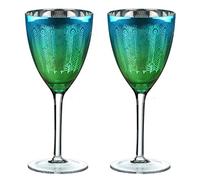 Artland Service de 2 Verres à vin Peacock